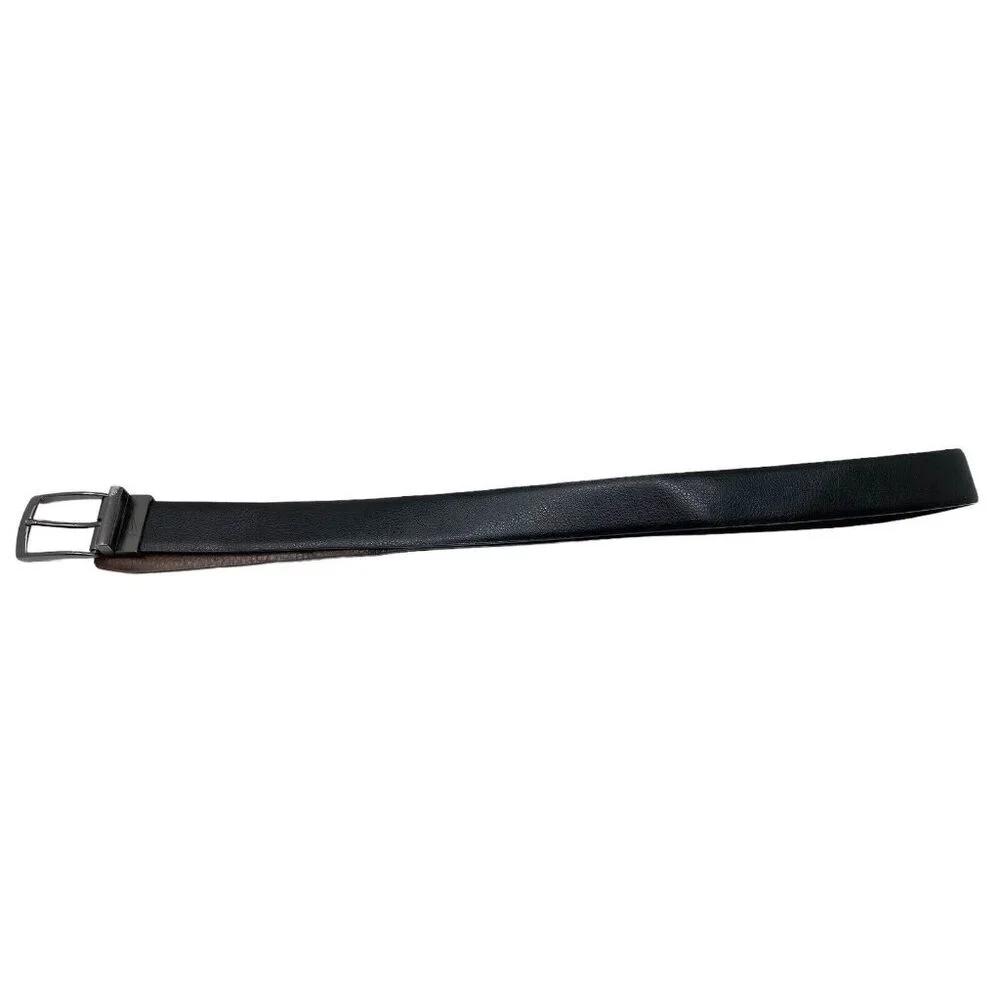 Nike Mens Genuine Leather Brown & Black Reversible Belt Size 36 Casual‎ Dress